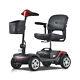4 Wheels Mobility Scooter 300 Lbs Load Capacity 300w Electric Wheelchair Device