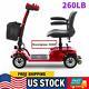 4 Wheels Mobility Scooter Electric Powered Wheelchair Device For Adult Home Us