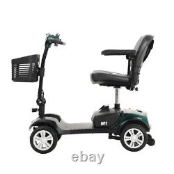 4 Wheels Mobility Scooter Power Travel Wheel Chair Electric Device Compact
