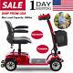 4 Wheels Mobility Scooter Power Wheel Chair Electric Device Compact Seniors Us