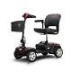4 Wheels Mobility Scooter Power Wheelchair Electric Compact Adult Travel Scooter