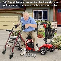 4 Wheels Mobility Scooter Power Wheelchair Electric Scooters Home Travel NEW