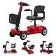 4 Wheels Mobility Scooter Power Wheelchair Folding Electric Scooters Home Travpf