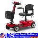 4 Wheels Mobility Scooter Power Wheelchair Folding Electric Scooters Portable