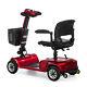 4 Wheels Mobility Scooter Power Wheelchair Folding Electric Scooters Travel 5lgl