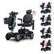 4 Wheels Mobility Scooter Power Wheelchair Folding Electric Scooters With Lights