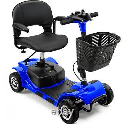 4 Wheels Mobility Scooters Power Wheelchair Folding Electric Scooter For Adult