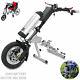 48v/350w Attachable Electric Handcycle Scooter Handbike Wheelchair 10ah