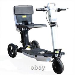 48V Electric 3 Wheel Folding Mobility Scooter 3 Speeds E-Scooter Wheelchair 350W