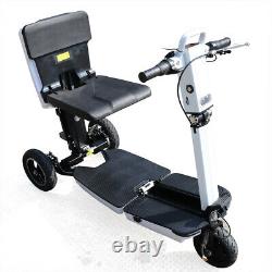 48V Foldable Power Mobility Scooter 3-Wheels 3 Speed Motorized Wheelchair NEW
