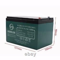 4x 12V 12AH Battery 6-DZM-12 for Electric ATV Go Kart Wheelchair Scooter Buggy