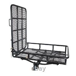 500 lbs Mobility Carrier Wheelchair Electric Scooter Medical Rack Hitch Ramp
