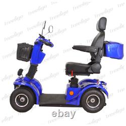 500W 48V 20AH Electric Mobility Scooter for Adult Senior Older with Low Speed