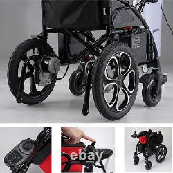 500W All Terrain Electric Wheelchair Heavy Duty Foldable Electric Wheelchairs