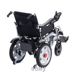 500W Dual Motor Folding Electric Wheelchair Motorized Wheelchair Support 330lbs