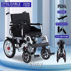 500W Foldable Electric Wheelchair All Terrain Mobility Scooter Lithium battery