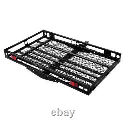 500lbs Folding Wheelchair Hitch Carrier Mobility Electric Scooter Loading Ramp