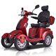 60v 600w 4 Wheels Electric Mobility Scooter Heavy Duty Travel Power Wheel Chairs