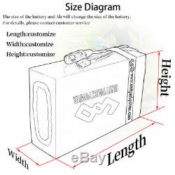 72V 30AH Ebike Battery for 2000W 3000W Electric Scooter Bike Wheelchair Tricycle