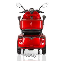 800W 3 Wheel Mobility Scooters for Seniors & Adults 500lbs Capacity Heavy Duty