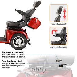 800W 3 Wheels Mobility Scooter 60V 20AH Battery Motor Wheelchair for Senior