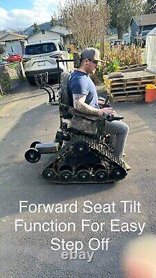 ATV Extreme All Terrain Power Wheelchair TigerTough Off Road Hunting Fishing USA