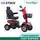 Adult 4 Wheels Electric Mobility Scooter Motorized Wheelchair For Outdoor Travel