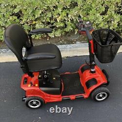Adult 4 Wheels Mobility Scooter Power Wheel Chair Electric Device Compact Travel