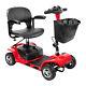 Adult 4wheels Travel Mobility Scooter Power Wheel Chair Electric Device Compact