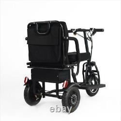 Adult Folding Wheelchair Luggage Disabled Handicap Mobility Electric Scooter NEW