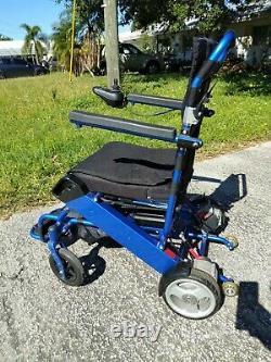 Air Hawk Compact Portable Folding Electric Power Wheelchair Scooter with Extras