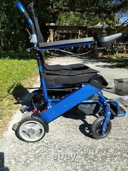 Air Hawk Compact Portable Folding Electric Power Wheelchair Scooter with Extras