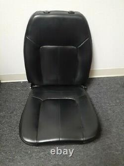 Black Mobility Scooter Electric Wheelchair Replacement Seat with Mounts Shoprider