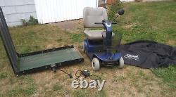 Celebrity x 4 Wheeled Electric Motorized Mobility Scooter Chair & Carrier Etc