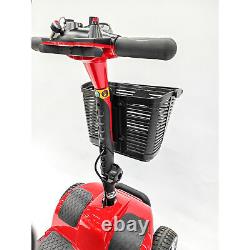 Compact Duty 4Wheel Electric Mobility Scooter Portable Powered Mobile Wheelchair