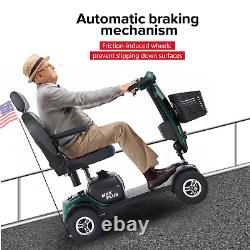 Compact Elderly Electric Mobility Scooter Outdoor Power Wheelchair