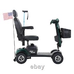 Compact Elderly Electric Mobility Scooter Outdoor Power Wheelchair