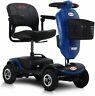 Compact Mobility Scooter With Windshield Led Light Electric Travel Wheel Chair