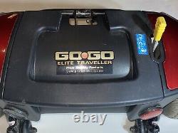 Complete Rear end Go-Go Elite Traveller Scooter Motor Transmission Wheels Brakes