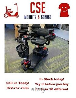 Drive Medical Drive Scout DST 3-Wheel Mobility Travel Scooter SFSCOUT3