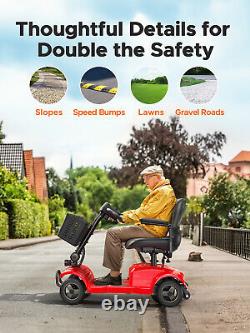 ENGWE 4 Wheel Mobility Scooter for Seniors Adult EASE Heavy Duty Travel Scooter