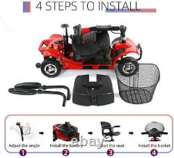 ENGWE Electric Mobility Scooter 4 Wheel 180W Heavy Duty Power Drive for Seniors