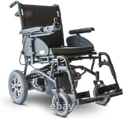 EWheels Medical Heavy Duty Folding EW-M47 Travel Mobility Power Wheelchair