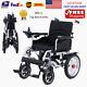 Electric Adult Wheelchair, 10 Miles Lightweight Foldable Motorized 500w Motor