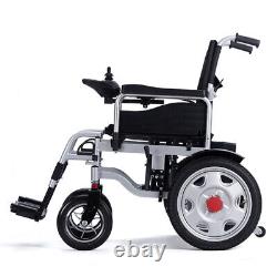 Electric Adult Wheelchair, 10 Miles Lightweight Foldable Motorized 500W motor