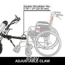 Electric Handcycle Scooter 36V 350W Electric Attachable Handcycle for Wheelchair