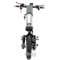 Electric Handcycle Scooter Handbike Attachable Wheelchair 48V/350W 10Ah