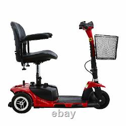 Electric Mobility Scooter 3-Wheel Wheelchair Equal for Seniors Adults w Injuries