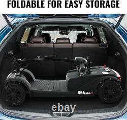 Electric Mobility Scooter for Adults Wheelchair Device for Travel Elderly