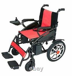 Electric Motorized Power Wheelchair Foldable Lightweight Heavy Duty Powerchair
